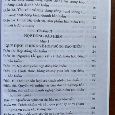 Luật Kinh Doanh Bảo Hiểm 