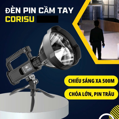 Đèn PiM Cầm Tay Loại Xịn Siêu Sáng – Chiếu Xa 500m, Có Đèn Hông, Siêu Bền, ĐÈN Trang Trí Cực Đẹp