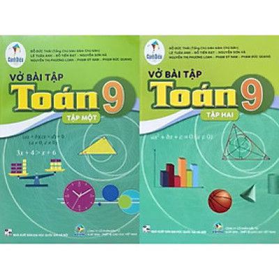 Sách -(Combo)Vở Bài Tập Toán 9 - Tập 1+2 (Cánh Diều)