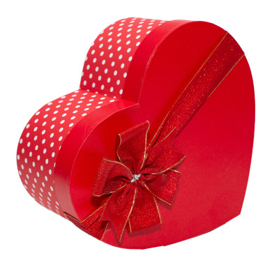 Hộp Quà Tim TI041 (27 x 12 cm) - Giao màu ngẫu nhiên