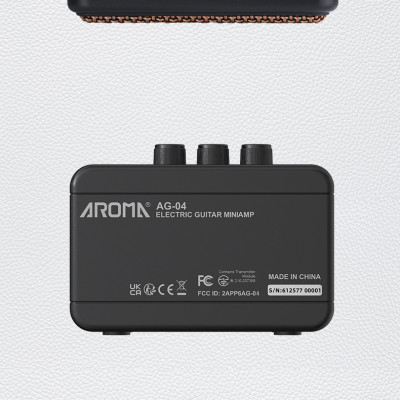 Loa Đàn Guitar Acoustic Aroma AG -04 I Loa Ampli Guitar Điện Mini Aroma AG-04