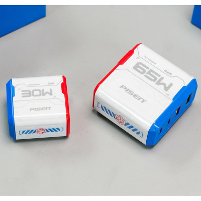 Sạc Nhanh Pisen Quick - Gundam Gamer G1 PD30W GaNUltra 1C1A