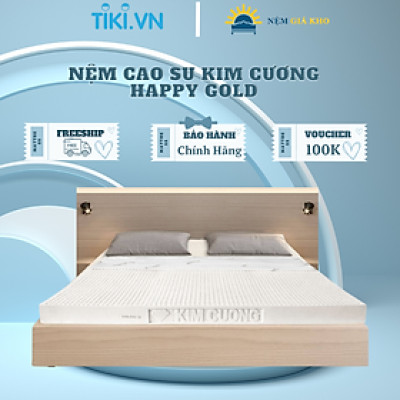 Nệm Cao Su  Kim Cương Happy Gold KCCS1610 (160 x 200 x 10 cm)