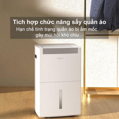Máy Hút Ẩm Xiaomi New Widetech 60L Kết Nối App Phù Hợp Không Gian 120 m2 Công Suất 850 W - Hàng Nhập Khẩu