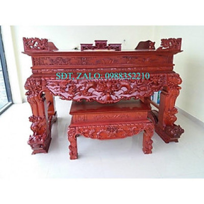 Bộ sập thờ kèm bàn cúng cơm!