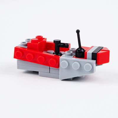 Đồ Chơi Lắp Ráp Siêu Chiến Hạm 6 Trong 1 - Warship - Toys&Joys 8970-1 (138 Mảnh Ghép)