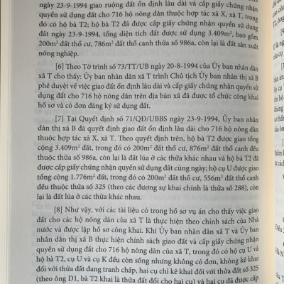 Án lệ Việt Nam - Phân tích và luận giải, tập 1 từ án lệ 01 đến án lệ 43 (tái bản lần thứ hai)