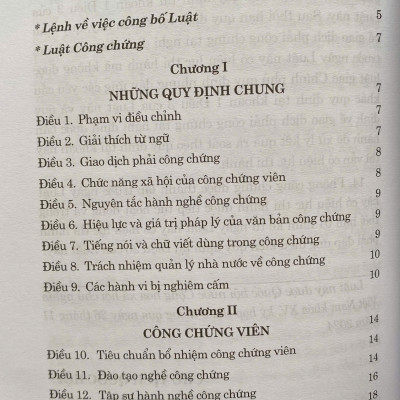 Luật Công Chứng Năm 2024