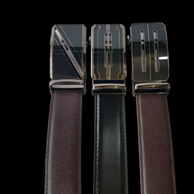 Thắt Lưng Nam Da Bò Thật BIGGBEN Đầu Tăng Đơ TLB66