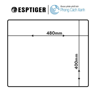 Lót chuột vải ESPTiger Neon V2 - Moondrop Edition Gaming Mousepad - Hàng Chính Hãng