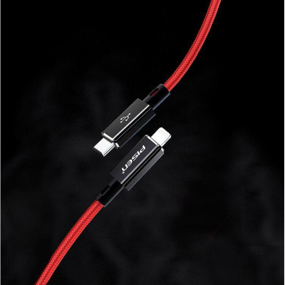 Cáp Sạc Nhanh Pisen Quick Platinum Lightning USB-C 1m