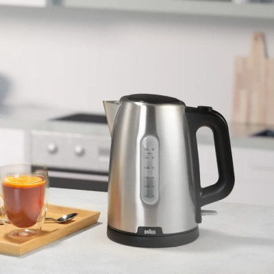 Ấm siêu tốc Braun WK1500BK 1.7L (2200W)- Hàng chính hãng