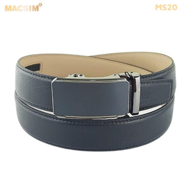 Thắt lưng nam da thật cao cấp nhãn hiệu Macsim MS20