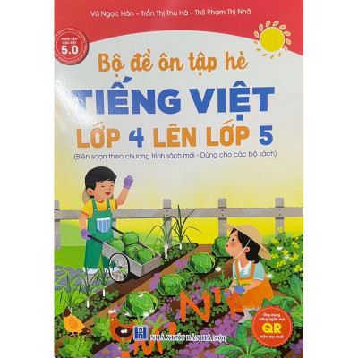 Sách - ( combo 2 cuốn ) Bộ đề ôn tập hè vui học toán + tiếng việt lớp 4 lên lớp 5