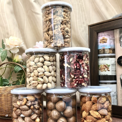 Hộp quà tặng (hộp gỗ) sang trọng với 6 loại hạt cao cấp VIETTIN MART