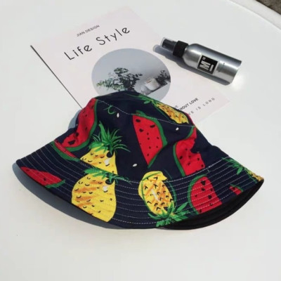 Mũ vành hoa quả Hót hít họa tiết ngẫu nhiên 