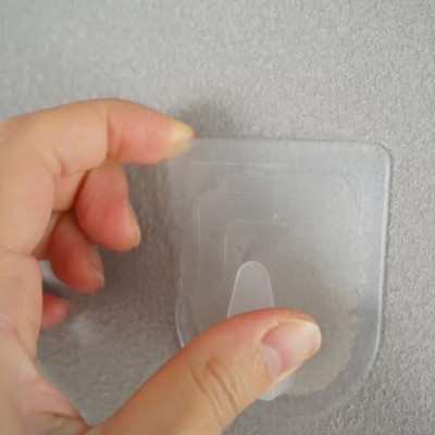 Set 04 móc dính + tuýp keo dán Kokubo Hook size S - Hàng Nội Địa Nhật Bản