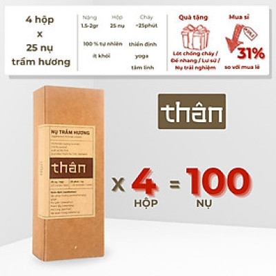 Nụ Trầm Hương Giá Sỉ Yên Loại Thân, Tâm, Tuệ Sạch Tự Nhiên Ít Khói An Toàn Dùng Thiền Thư Giãn