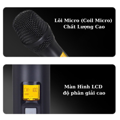 Micro Không Dây SHURE UR27 PLUS- Tần Số UHF - Chống Hú Tốt - Nhẹ Hơi - Chất Âm Hay - Hàng Chính Hãng