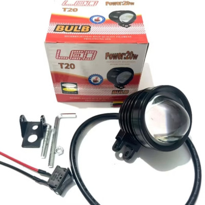 ĐÈN TRỢ SÁNG BI CẦU L4 T20 SIÊU SÁNG PHA TRẮNG CỐT VÀNG LẮP XE MÁY ÔTÔ MẪU MỚI