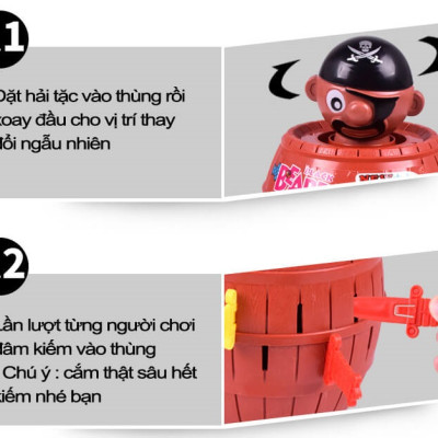 Đồ chơi đâm hải tặc cỡ lớn 24 kiếm cho trẻ em và người lớn giải trí