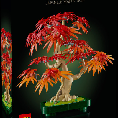 Đồ Chơi Lắp Ráp Cây Bonsai Lá Phong Đỏ - Lego Botanicals 10348 (474 Mảnh Ghép)