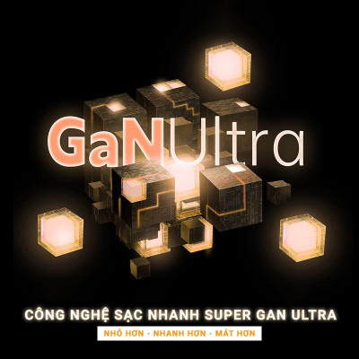 Sạc Nhanh Mecha GaNUltra 70W - Pisen Pro CC1200