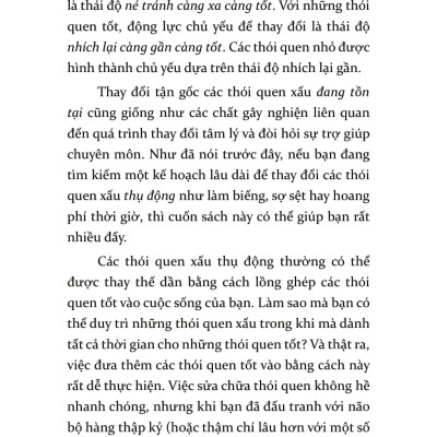 Sách Gieo Thói Quen Nhỏ, Gặt Thành Công Lớn