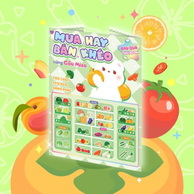 Sách - Mua Hay Bán Khéo - Trò Chơi Bóc Dán Cho Bé - Combo 5 Cuốn - Megabook