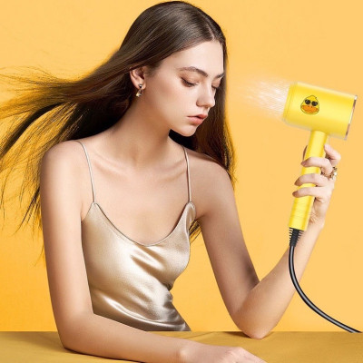 Sấy tóc con vịt vàng mini , phụ kiện làm đẹp không thể thiếu của chị e phụ nữ