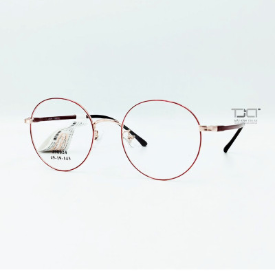 GỌNG KÍNH CẬN NỮ, THỜI TRANG HÀN QUỐC, PHOM TRÒN, CHÍNH HÃNG JUBILANT J90024