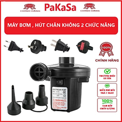 Máy bơm , hút chân không 2 chức năng bơm và hút tiện lợi . Máy bơm phao , bóng , ghế , nệm hơi..vv.Máy hút chân không chăn màng , quần áo , gấu bông dùng điện 220V - Hàng chính hãng