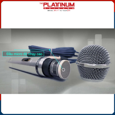 Micro có dây Platinum KS5000 - Hàng chính hãng