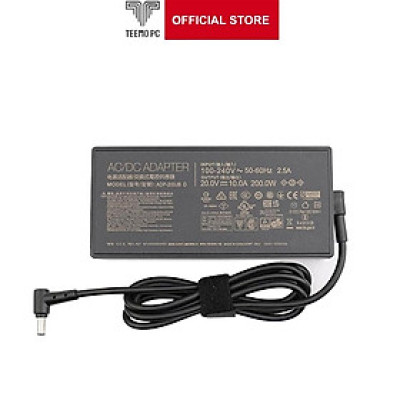 Sạc Tương Thích Cho Laptop Asus Rog ZEPHYRUS G15 2021 ZEPHYRUS G15 GA503Q 200w- Hàng Nhập Khẩu New Seal TEEMO PC X55