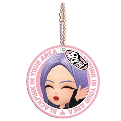 Combo Bộ 4 Móc Khoá Trang Trí Kèm Gương - BlackPink The Game BPTG-2403025 - Đủ Thành Viên