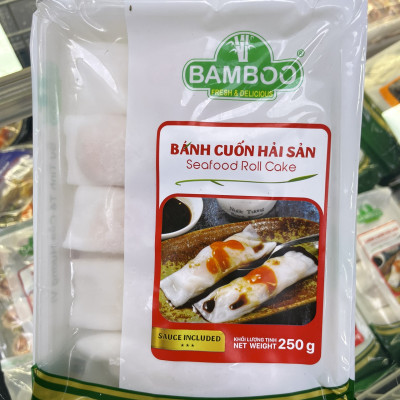 Bánh cuốn hải sản Bamboo 250gr