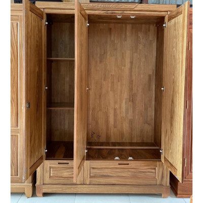 #SALE_ĐÓN_TẾT_Tủ quần áo 3 cánh gỗ hương xám
