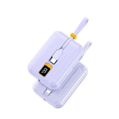 Sạc Dự Phòng Pisen Quick - POWERLink Tiny 22.5W 10000mAh (L & C) - Pisen TS-D326 - Màu Tím