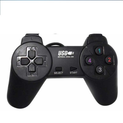 Tay cầm chơi game đơn giản kiểu Playstation 1 giá rẻ gắn cổng USB trên PC - miếng lót chuột