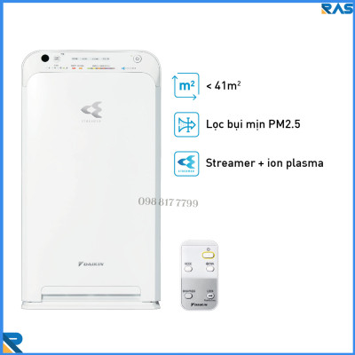 Máy lọc không khí cao cấp Daikin MC55UVM6-7 Mới 2022 Công Nghệ Lọc Kép - Hàng Chính Hãng