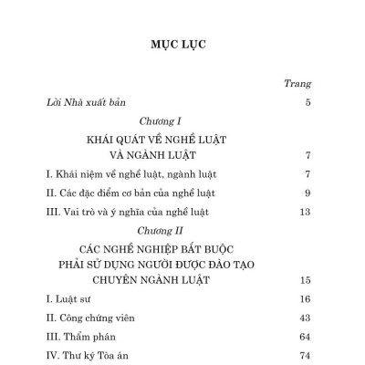Nghề Luật và cơ hội nghề nghiệp cho người học luật