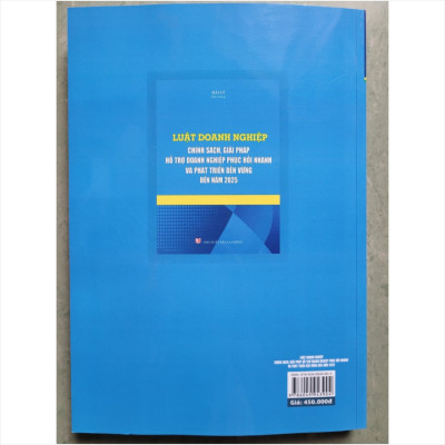 Luật Doanh Nghiệp – Chính Sách, Giải Pháp Hỗ Trợ Doanh Nghiệp Phục Hồi Nhanh và Phát Triển Bền Vững Đến Năm 2025 (V2340D)