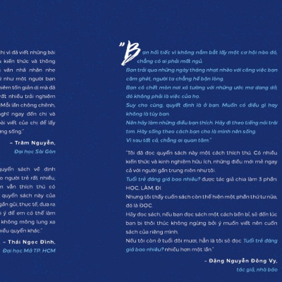 Sách - Tuổi trẻ đáng giá bao nhiêu (Rosie Nguyễn) (Nhã Nam Official)
