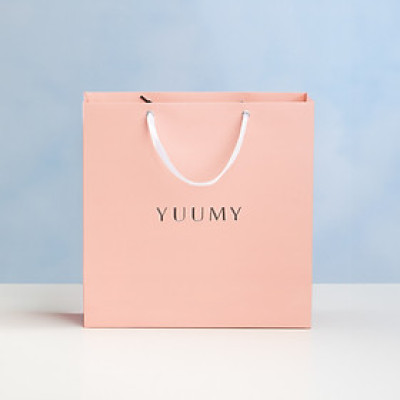 Túi giấy Yuumy (Thời trang nữ đựng quà tặng màu hồng ngọt ngào - Túi giấy Yuumy YTG2H)