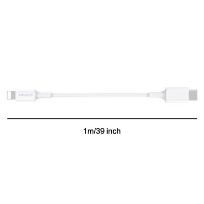 Sạc Nhanh Pisen Quick - Mr White Tiny USB-C 20W - Pisen CL1000