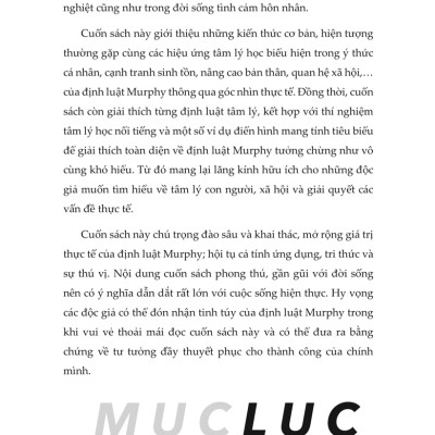 Định Luật Murphy - Mọi Bí Mật Tâm Lý Thao Túng Cuộc Đời Bạn _AZ