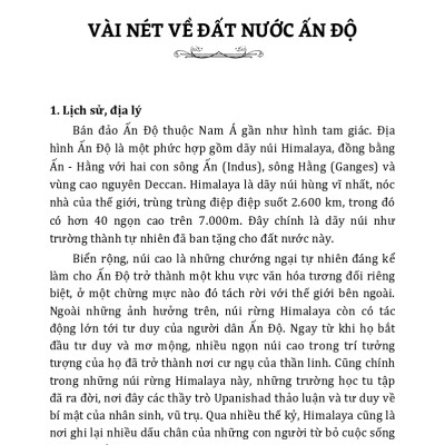 Tìm Hiểu Văn Hóa Ấn Độ