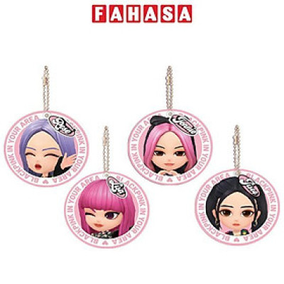 Combo Bộ 4 Móc Khoá Trang Trí Kèm Gương - BlackPink The Game BPTG-2403025 - Đủ Thành Viên