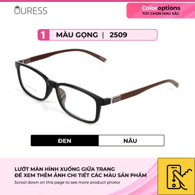 GỌNG KÍNH  NHỰA 2509 THỜI TRANG NAM NỮ THƯƠNG HIỆU MẮT KÍNH OURESS