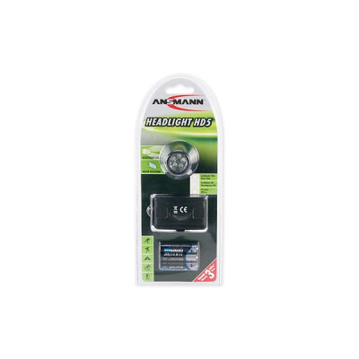 Đèn pin ANSMANN LED Headlight HD5 - Hàng Nhập Khẩu